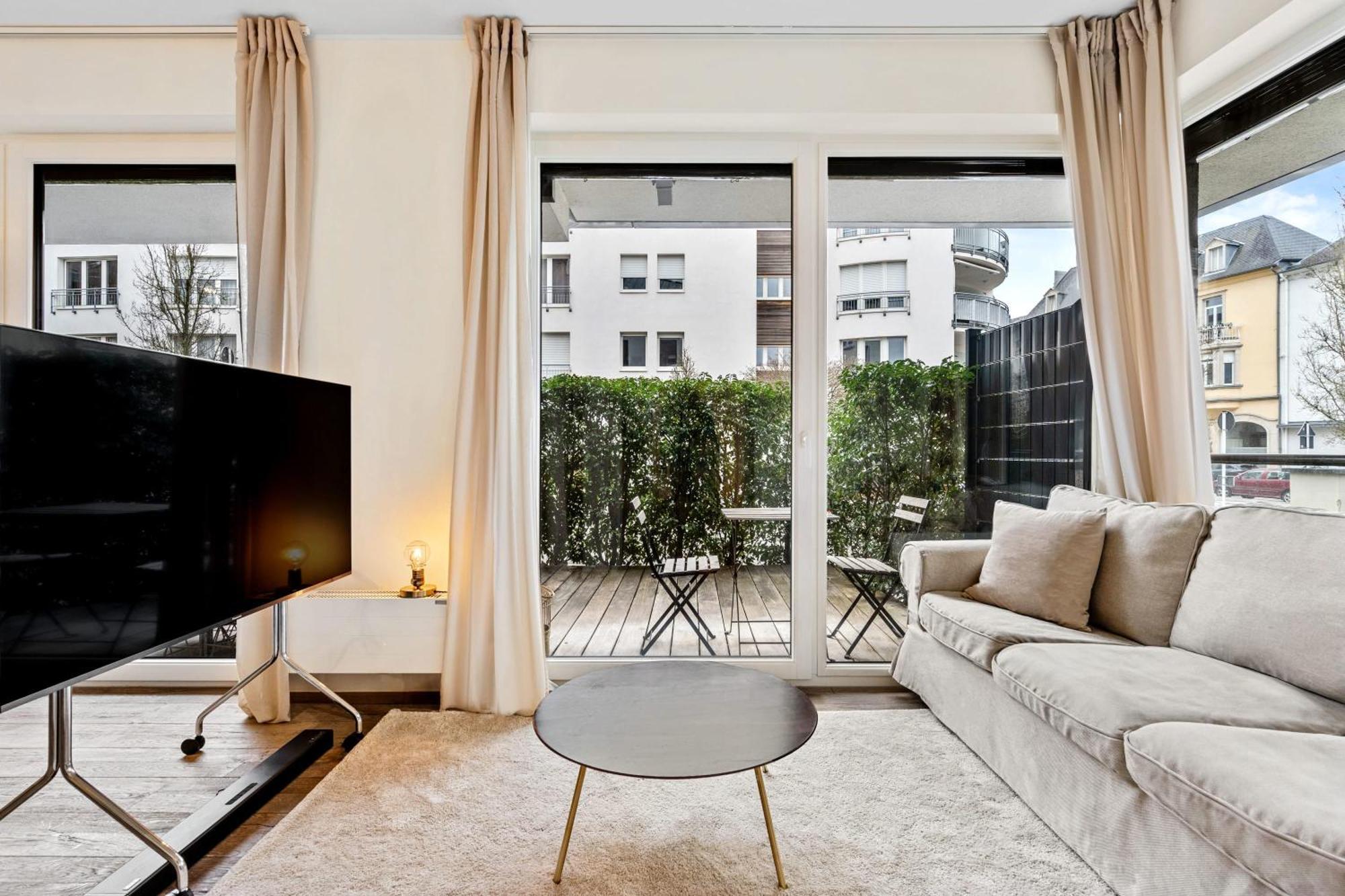 Elegant 1Br - Limpertsberg Gem Apartment Luxembourg Luaran gambar